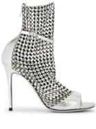 René Caovilla Galaxia Sandals - Silver