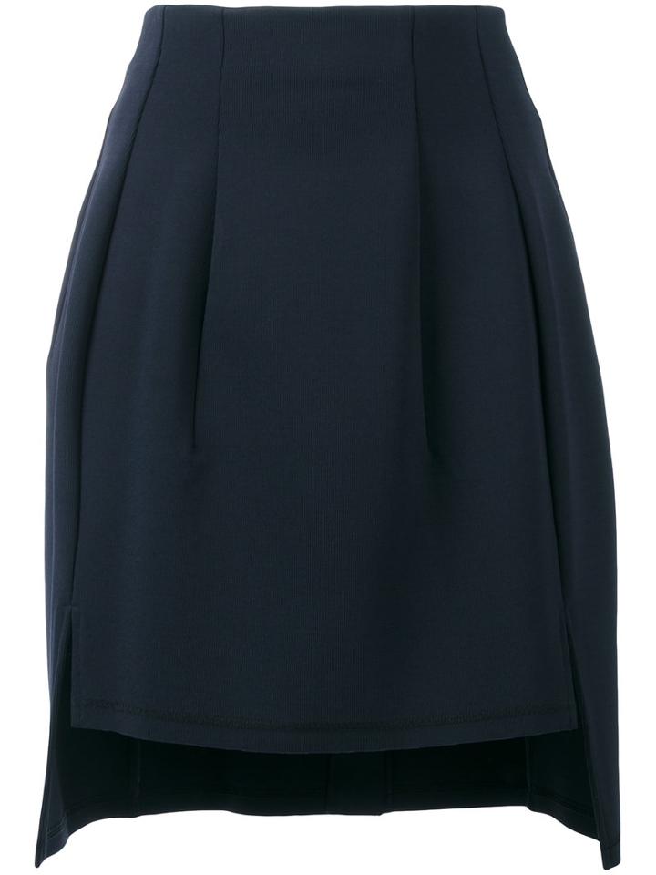 Dkny - Molded Skirt - Women - Nylon/spandex/elastane/viscose - S, Blue, Nylon/spandex/elastane/viscose