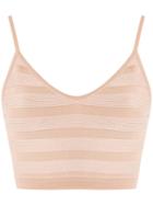 Andrea Bogosian Pluto Knit Cropped Trop - Pink