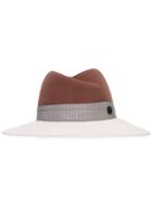 Maison Michel Virginie Hat, Women's, Size: Small, Nude/neutrals, Cotton/wool Felt