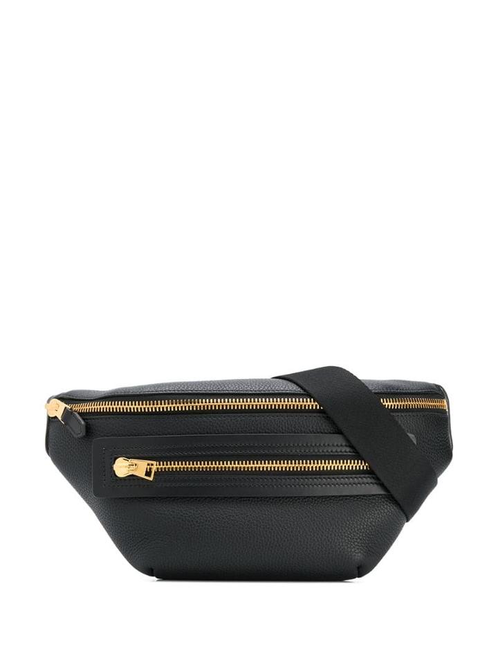 Tom Ford Textured Belt Bag - Black