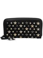 Jimmy Choo Filipa Stud Wallet - Blue