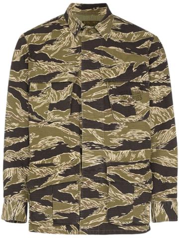 Wacko Maria Camouflage Rear Printed Jacket - Brown