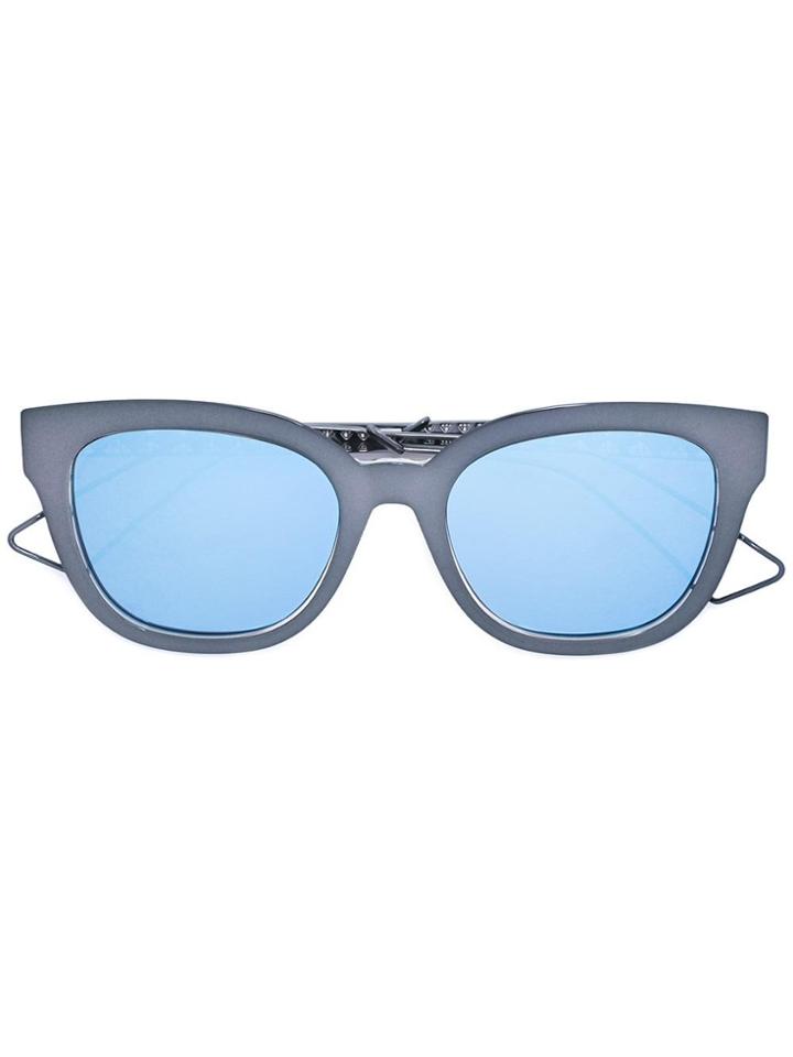 Dior Eyewear 'diorama 1' Sunglasses - Metallic
