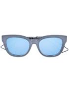 Dior Eyewear 'diorama 1' Sunglasses - Metallic