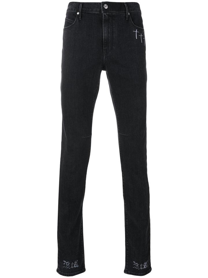 Rta - Skinny Jeans - Men - Cotton/polyurethane - 38, Black, Cotton/polyurethane