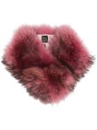 Mr & Mrs Italy Raccoon Fur Collar - Pink