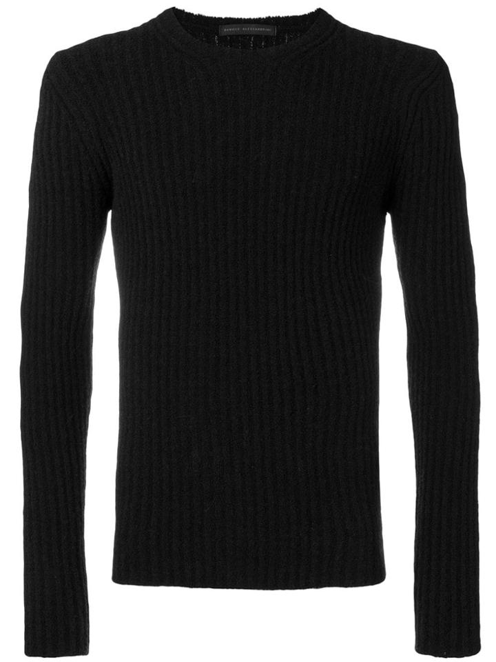 Daniele Alessandrini Perfectly Fitted Sweater - Black