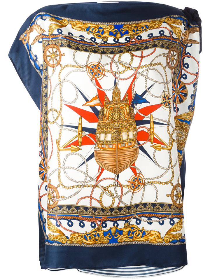 P.a.r.o.s.h. Sestri Blouse - Blue