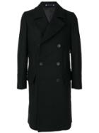 Ps By Paul Smith Double-breasted Coat - Black