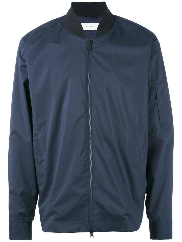 Holzweiler - Bomber Jacket - Men - Nylon/polyester - S, Blue, Nylon/polyester