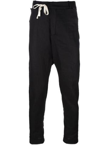 A New Cross Drop Crotch Pants