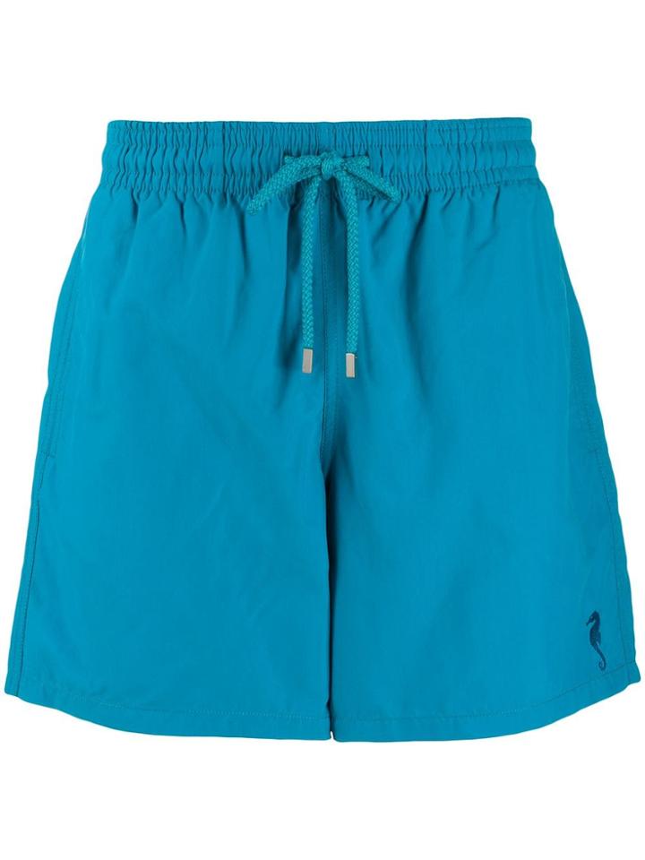 Vilebrequin Drawstring Swim Trunks - Blue