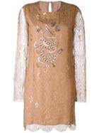 Ash Ruby Lace Dress - Nude & Neutrals