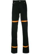 Heron Preston Raw Denim Jeans - Black