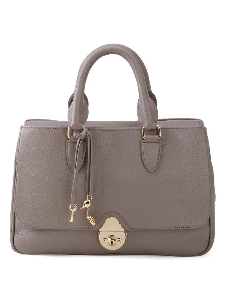 Sarah Chofakian Leather Tote Bag, Women's, Brown
