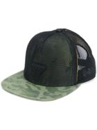 Emporio Armani Camouflage Logo Cap - Green
