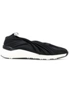 Casadei Crossover Strap Sneakers - Black