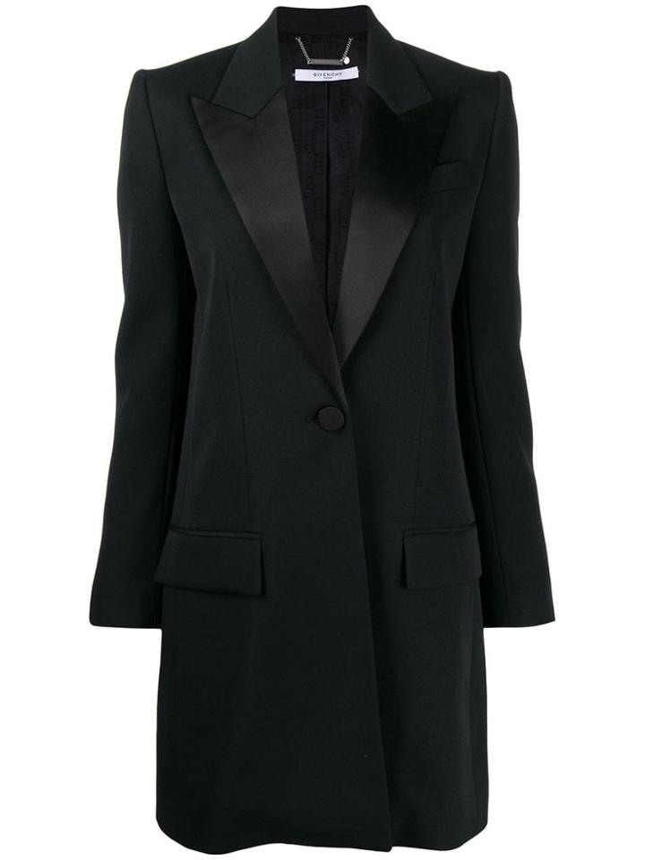 Givenchy Classic Single-breasted Coat - Black