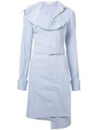 Monse - Striped Dress - Women - Polyester/spandex/elastane/viscose - 2, Blue, Polyester/spandex/elastane/viscose