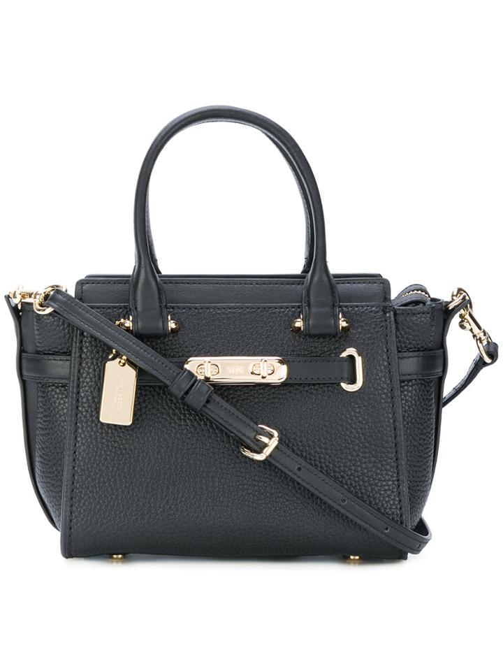 Coach Swagger 21 Shoulder Bag - Black