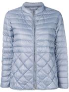 Max Mara Quilted Padded Jacket - Blue