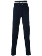 Ermanno Scervino Striped Waistband Sweatpants, Men's, Size: 54, Cotton/modal/spandex/elastane/polyamide