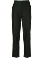 Guild Prime Cropped Slim-fit Trousers - Black