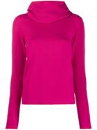 Paco Rabanne Turtle Neck Jumper - Pink