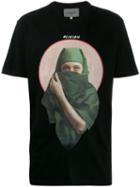 Icosae Lady Print T-shirt - Black