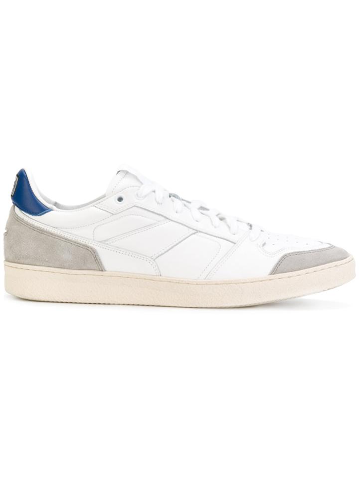 Ami Alexandre Mattiussi Thin Low Top Trainers - White