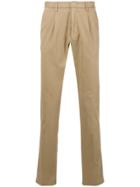 Z Zegna Straight-leg Chinos - Brown