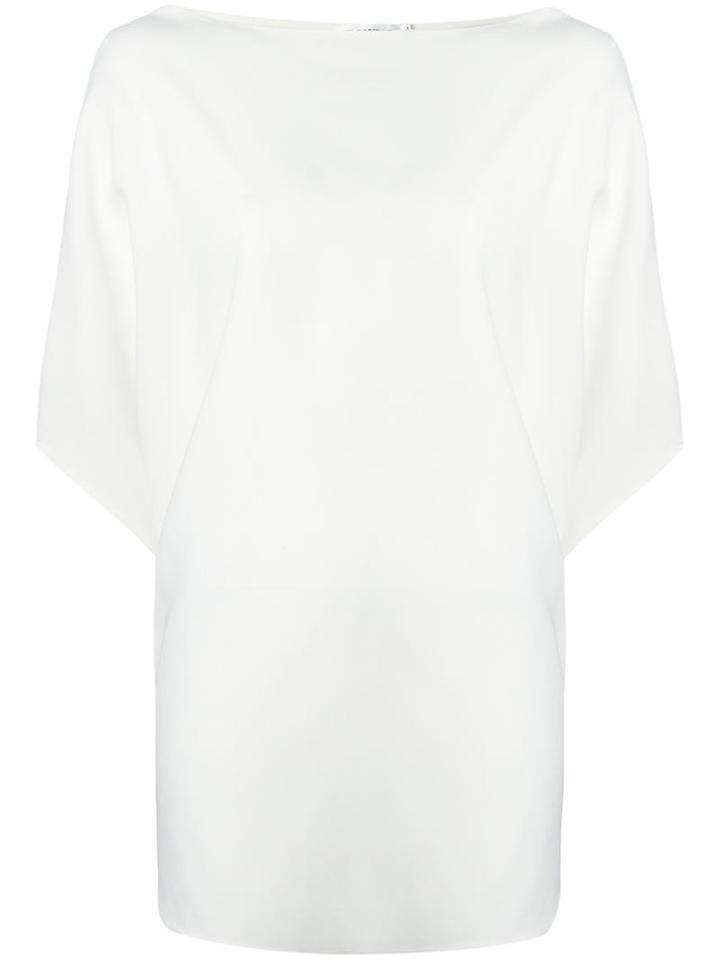 Jil Sander Cocoon Blouse, Women's, Size: 36, White, Spandex/elastane/viscose