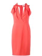 Capucci Open Back Dress, Women's, Size: 44, Pink/purple, Polyester/spandex/elastane/acetate/viscose