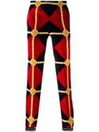 Gucci Argyle Tapered Trousers - Blue