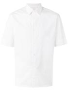 Lemaire Chest Pocket Shortsleeved Shirt, Men's, Size: 48, White, Cotton