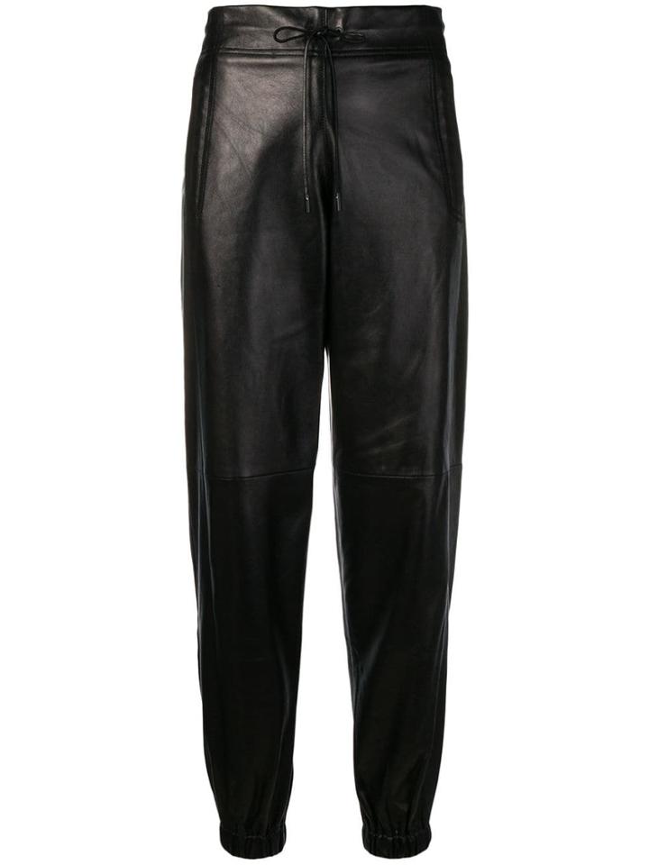 Saint Laurent Drawstring Trousers - Black