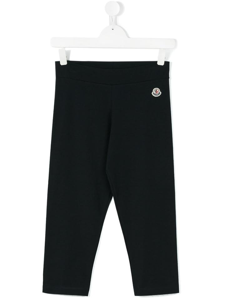 Moncler Kids - Casual Track Trousers - Kids - Cotton/spandex/elastane - 14 Yrs, Blue