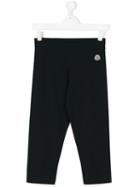 Moncler Kids - Casual Track Trousers - Kids - Cotton/spandex/elastane - 14 Yrs, Blue