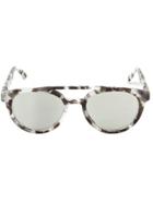 Mykita Marbled Oval Frame Sunglasses - Multicolour