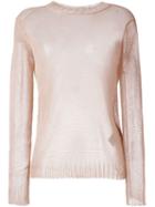 Ann Demeulemeester Ribbed Top