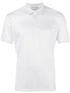 Alexander Mcqueen Skull Patch Polo Shirt, Men's, Size: Small, White, Cotton