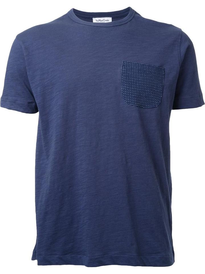 Ymc 'mike Love' T-shirt, Men's, Size: Small, Blue, Cotton