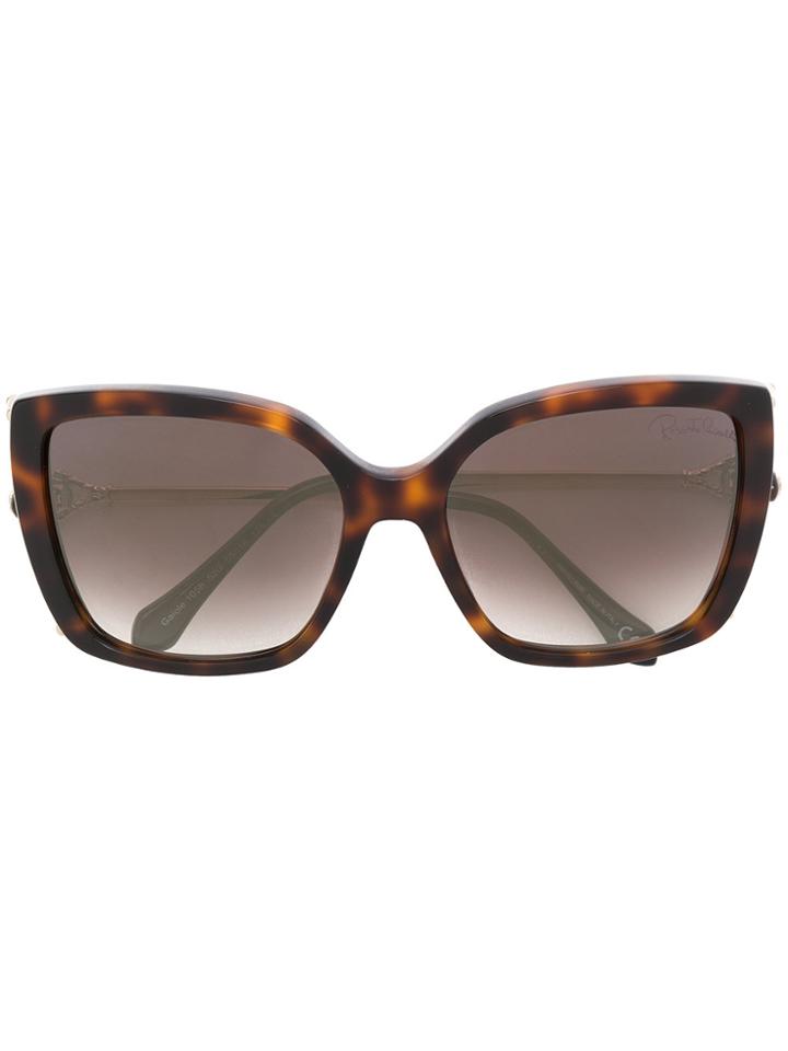 Roberto Cavalli Gaiole Oversized Sunglasses - Brown