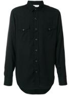 Saint Laurent Classic Fitted Shirt - Black
