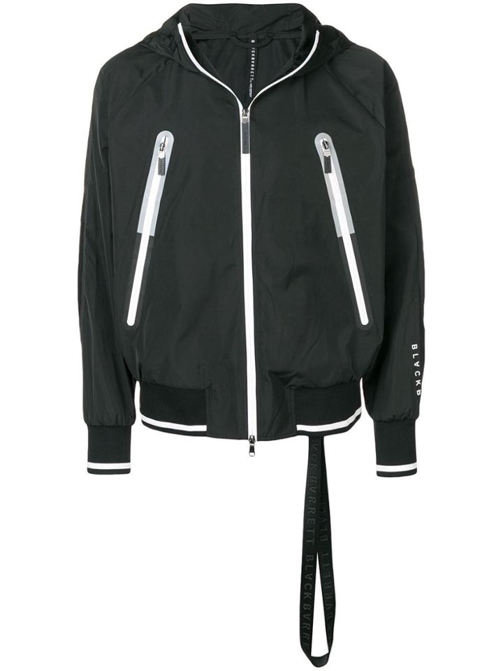 Blackbarrett Hooded Windbreaker Jacket