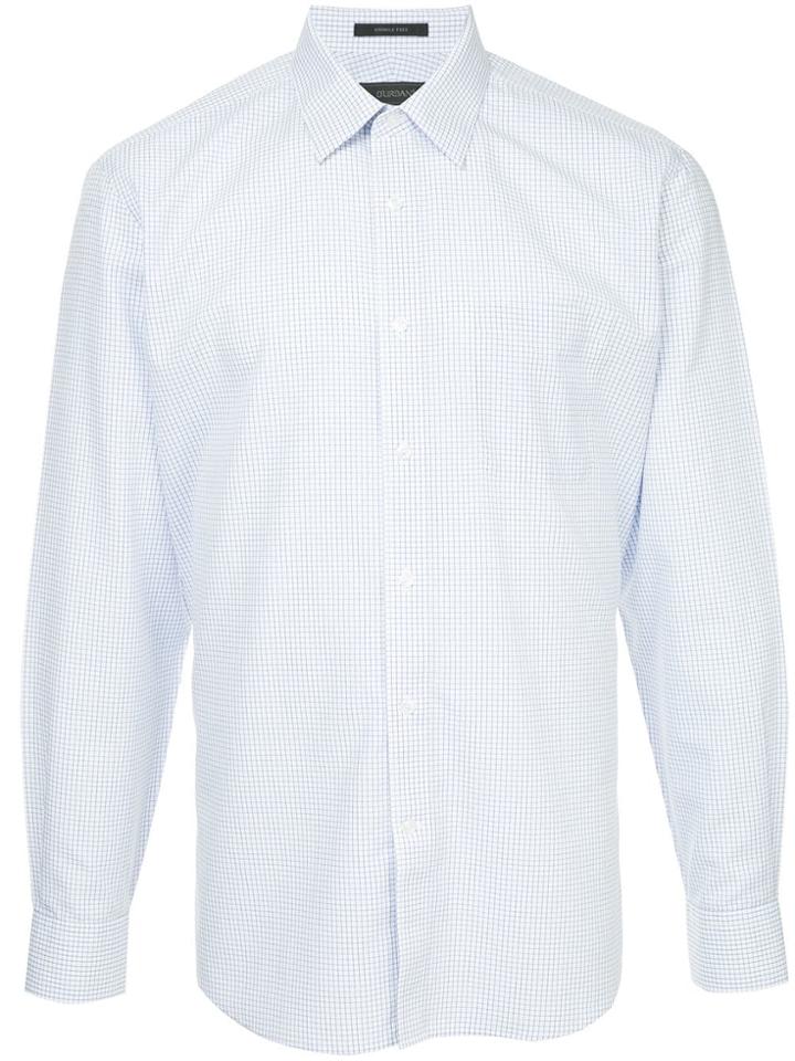 D'urban Checked Shirt - White