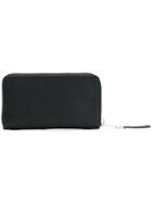 Rick Owens Zipped Continental Purse - Black