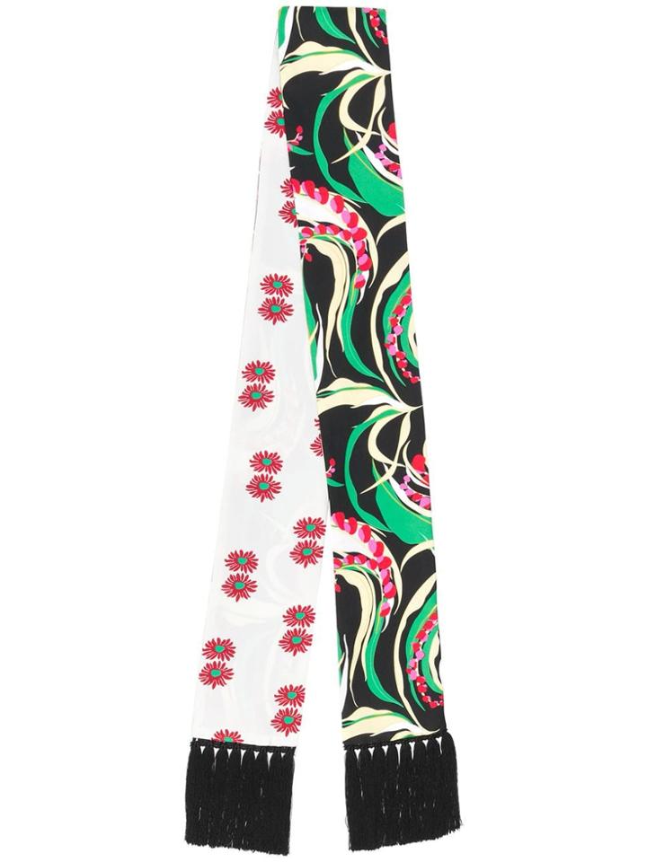 La Doublej Flapper Tight Double Scarf - Neutrals