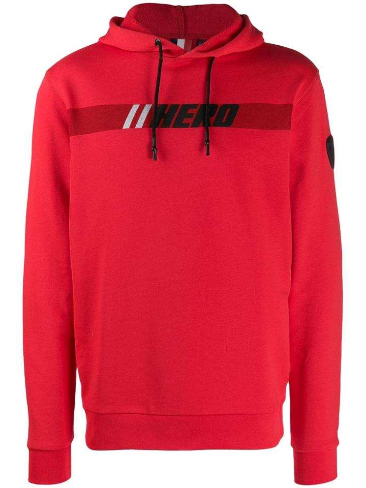 Rossignol Hero Print Hoodie - Red